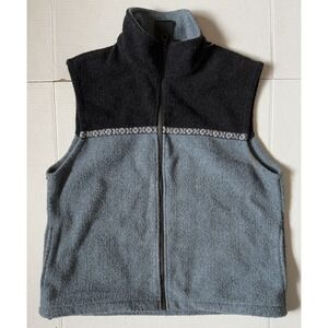 ALF KUHL - Women's Vintage Full Zip Fleece Vest - Size Large
